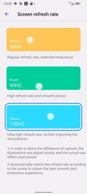 DOOGEE V30 Pro display settings