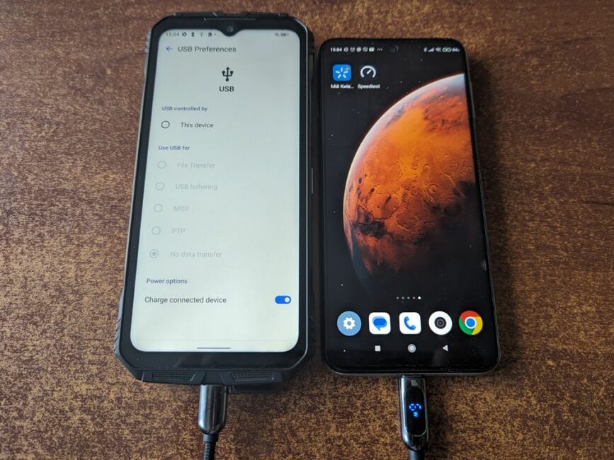 DOOGEE V30 Pro reverse charging