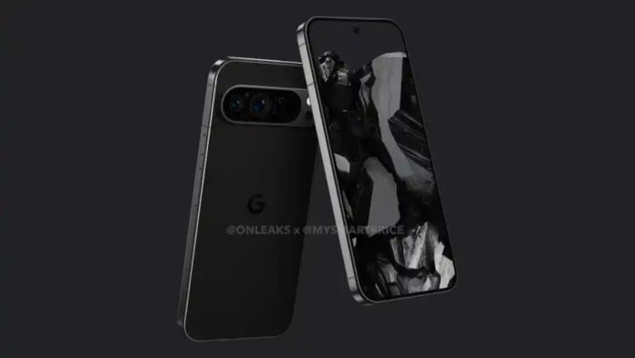 Render Google Pixel 9 Pro