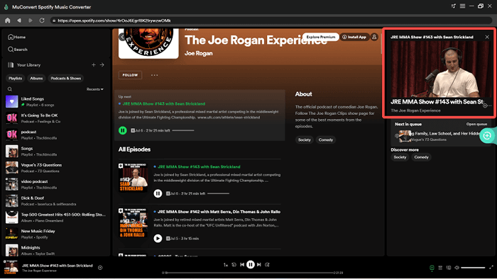 How to Download Joe Rogan Podcast with Best Spotify Podcast Downloader?