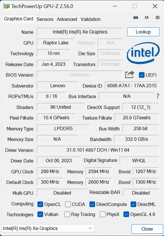 Lenovo ThinkPad X1 Carbon Gen 11