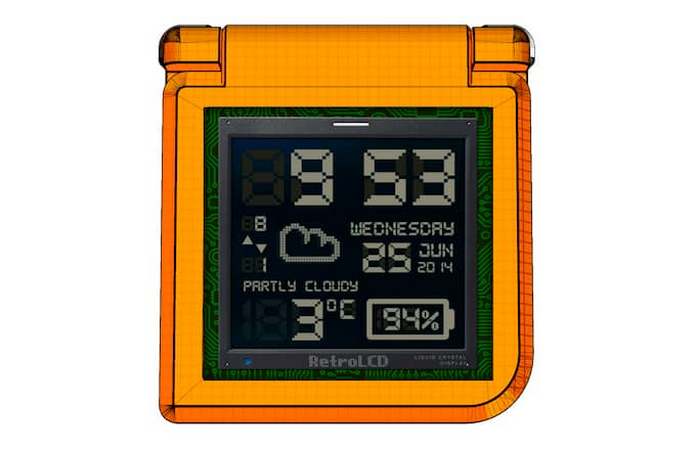 Reloj de juegos retro