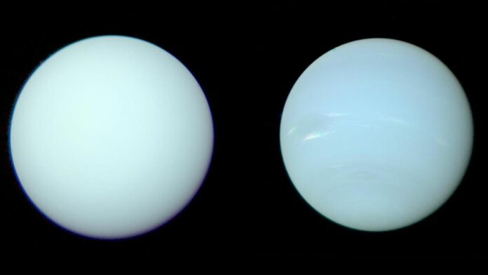 Uranus and Neptune