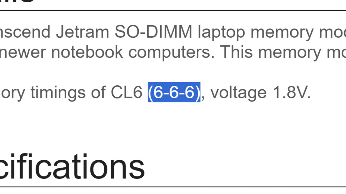 固存DDR4 CL22