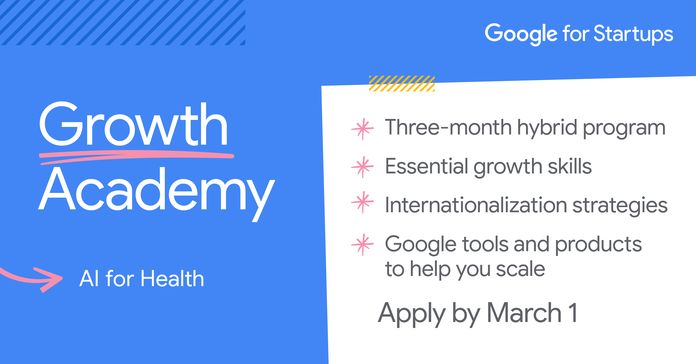 Google запускає програму Growth Academy: AI for Health