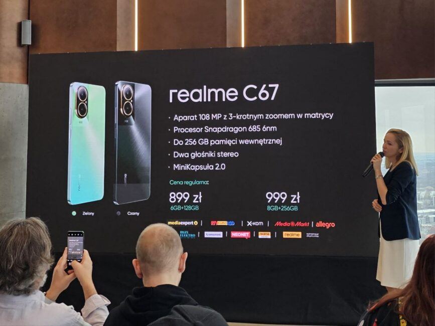 Cena i dostępność realme C67 w Polsce