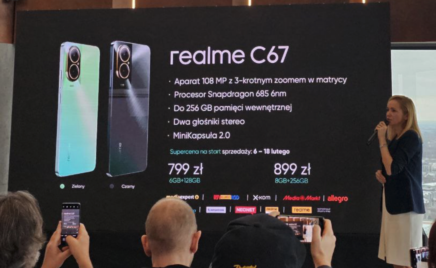 realme c67 ceny