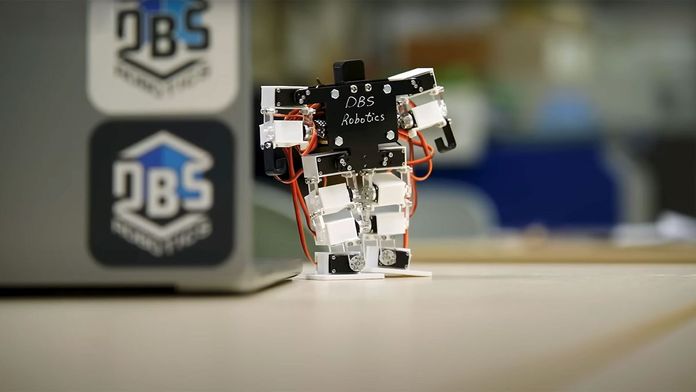 Des écoliers de Hong Kong ont créé le plus petit robot humanoïde du monde