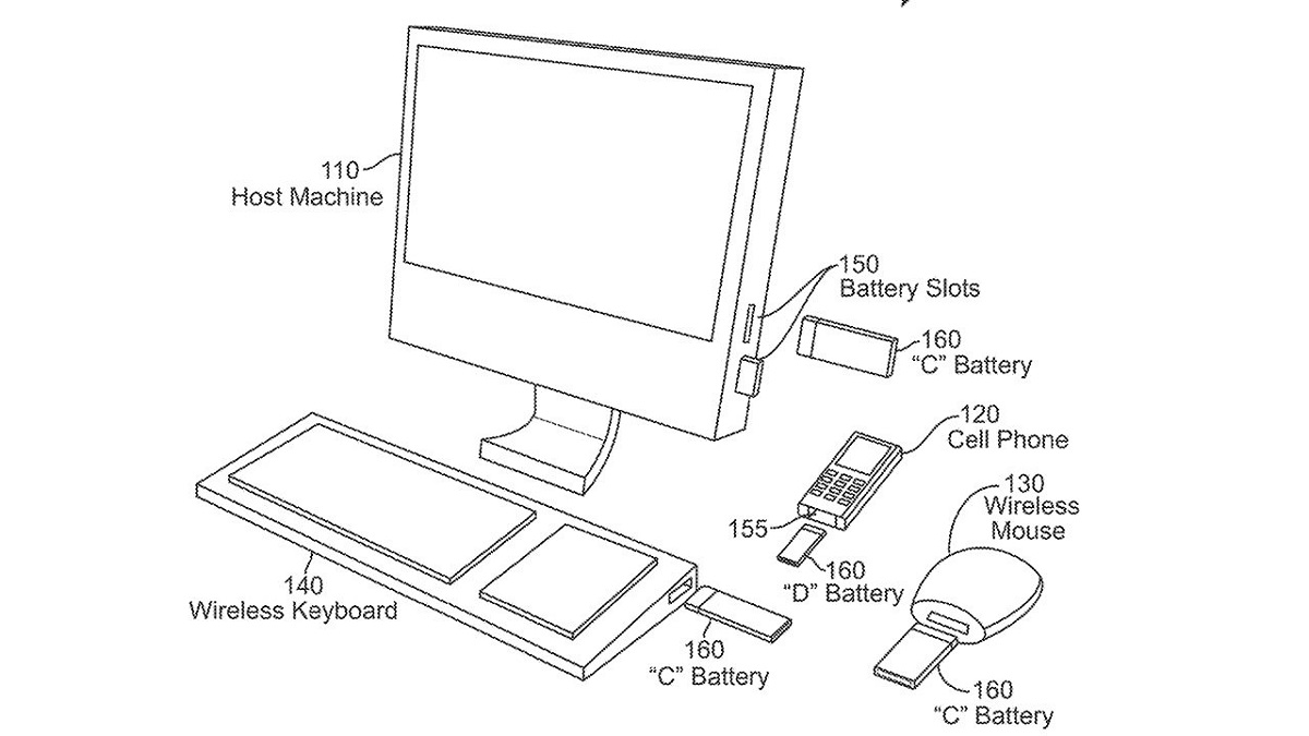 Apple ثبت اختراع باتری