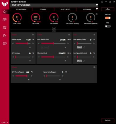 ASUS TUF ゲーミング GeForce RTX 4070 SUPER OC 12GB