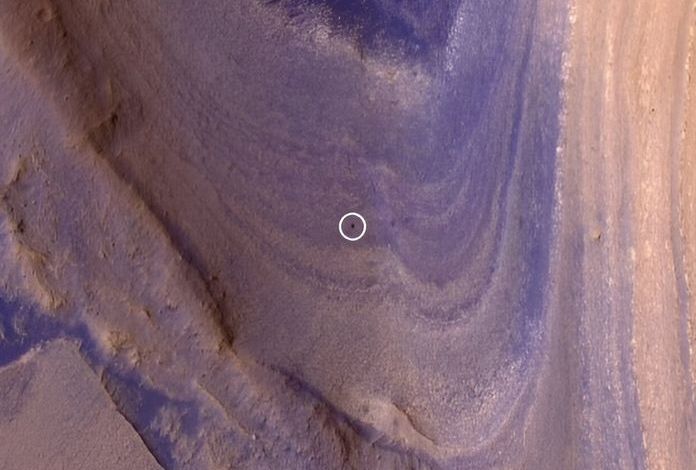 Curiosité sur Mars