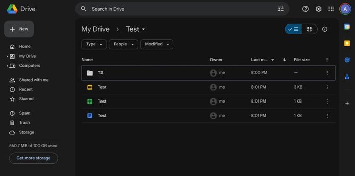 Google Drive 终于推出深色模式