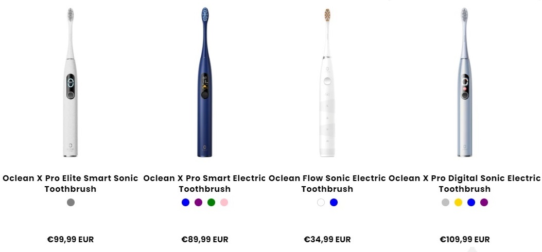 Oclean X Series Price