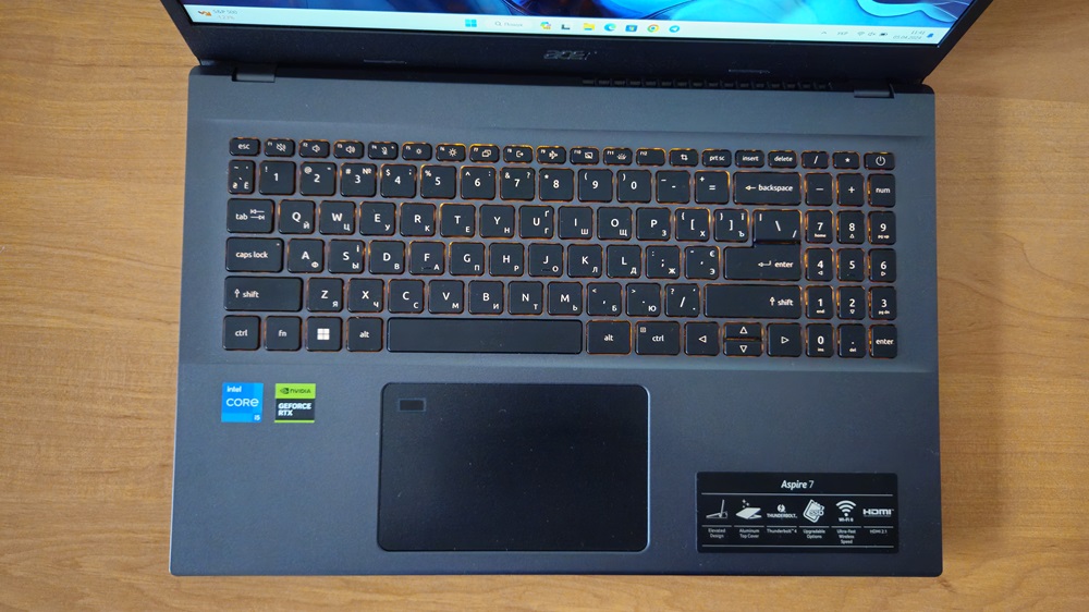 Acer aspire 7