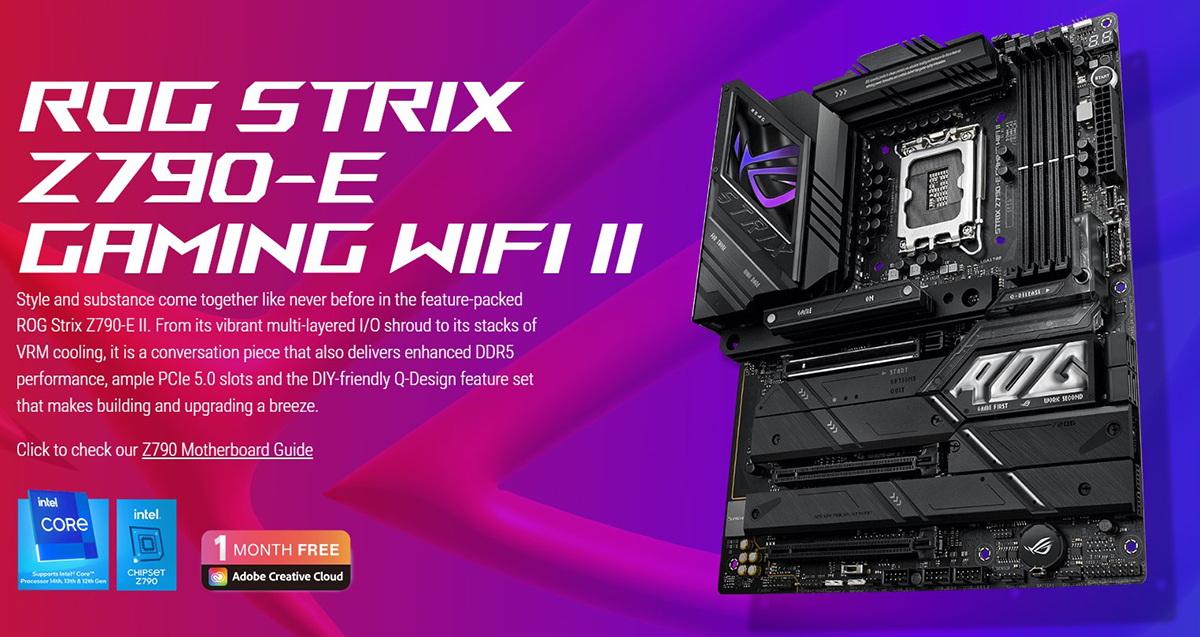 ASUS ROG STRIX Z790-E GAMING WIFI II