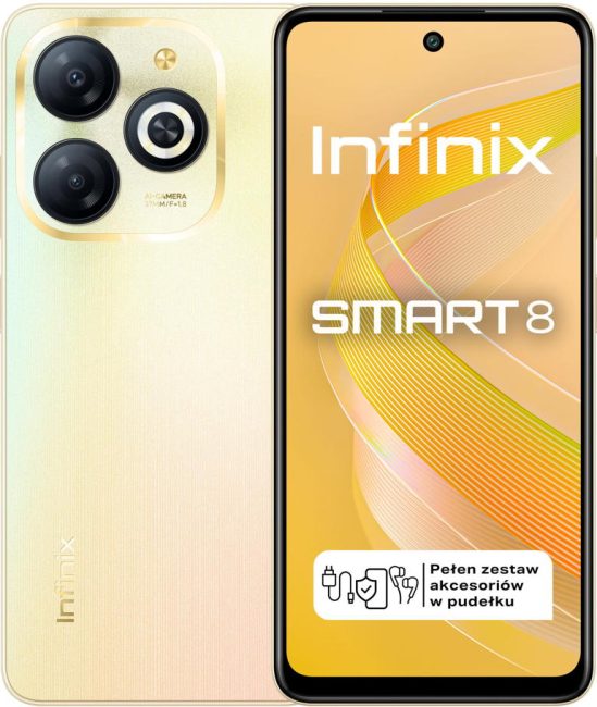 Infinix Smart 8 gold