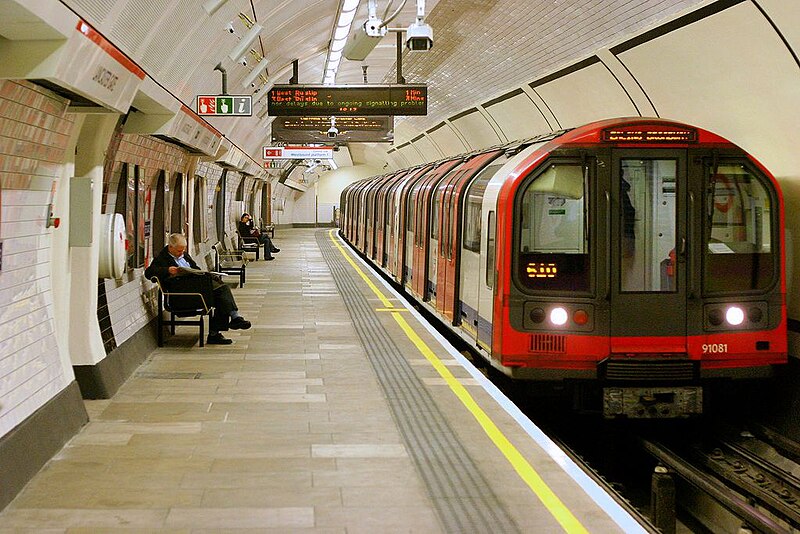 de Victoria-lijn van de Londense metro