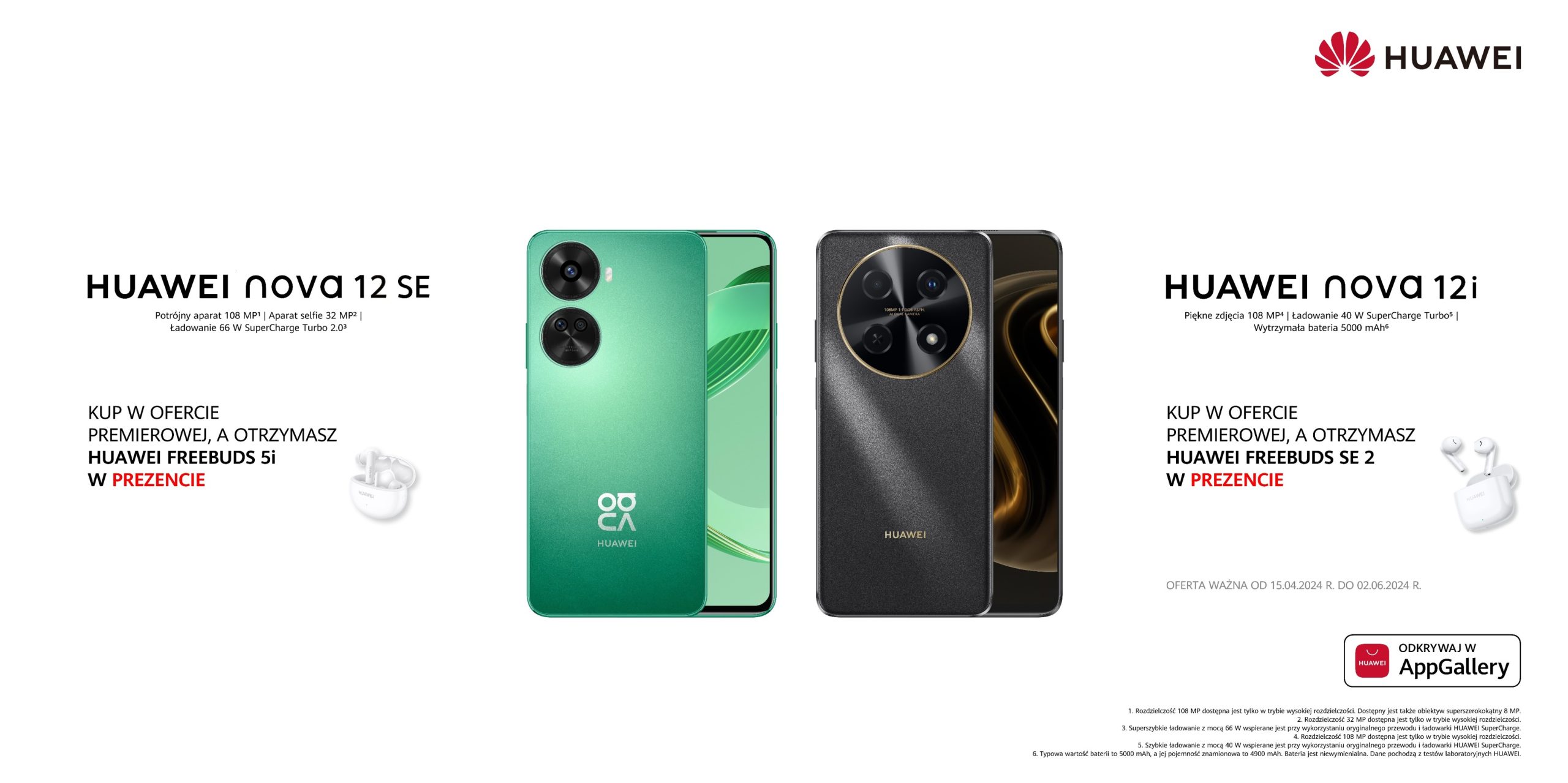 Design i aparaty zachwycają – smartfony HUAWEI nova 12 już w Polce! Szczegóły i ceny