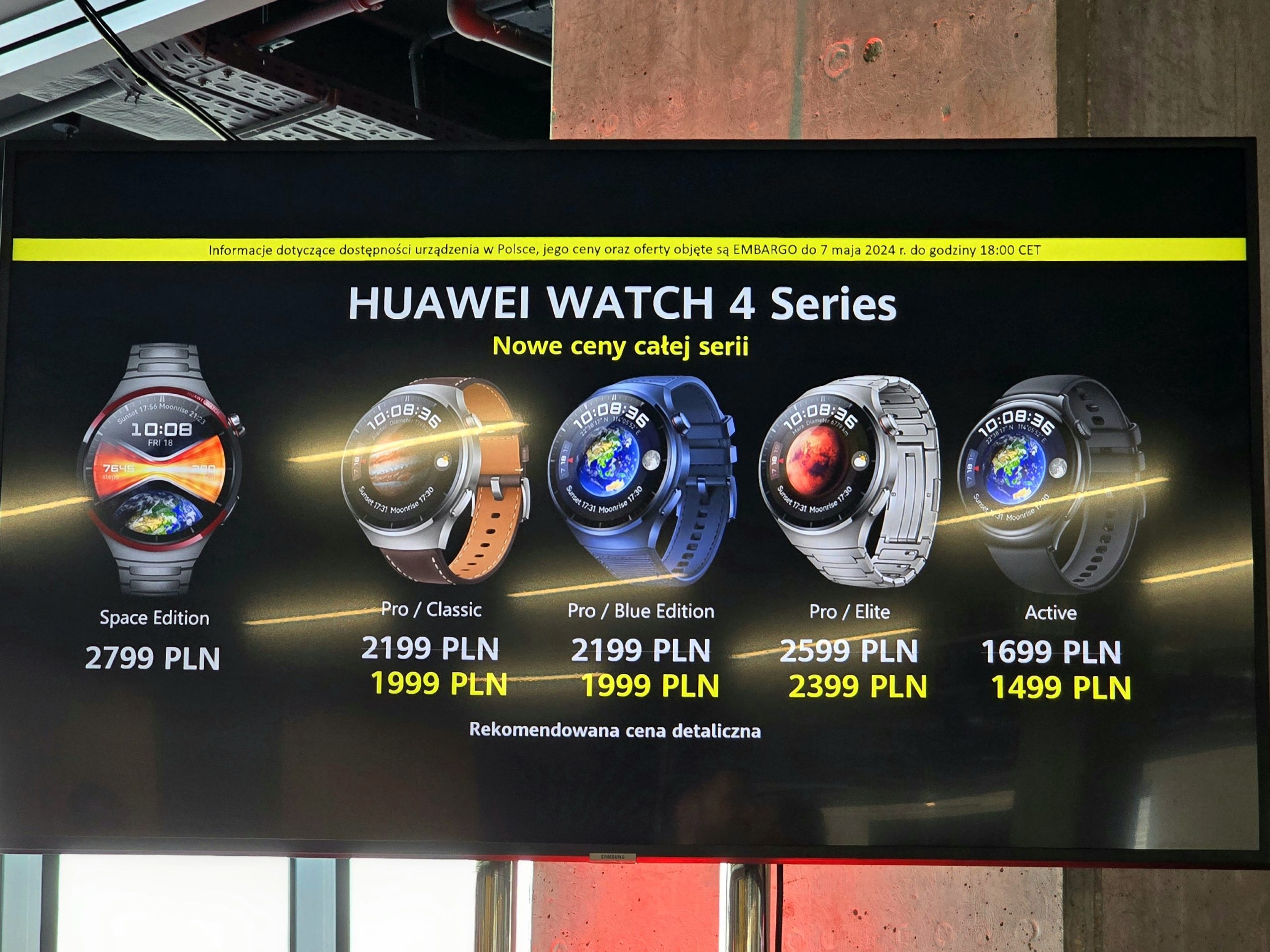 HUAWEI WATCH 4 Pro series