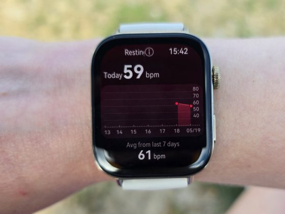 Huawei Watch Fit 3 - health monitoring