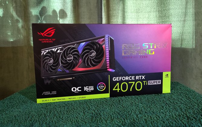 ASUS ROG STRIX GeForce RTX 4070 Ti SUPER OC 16GB