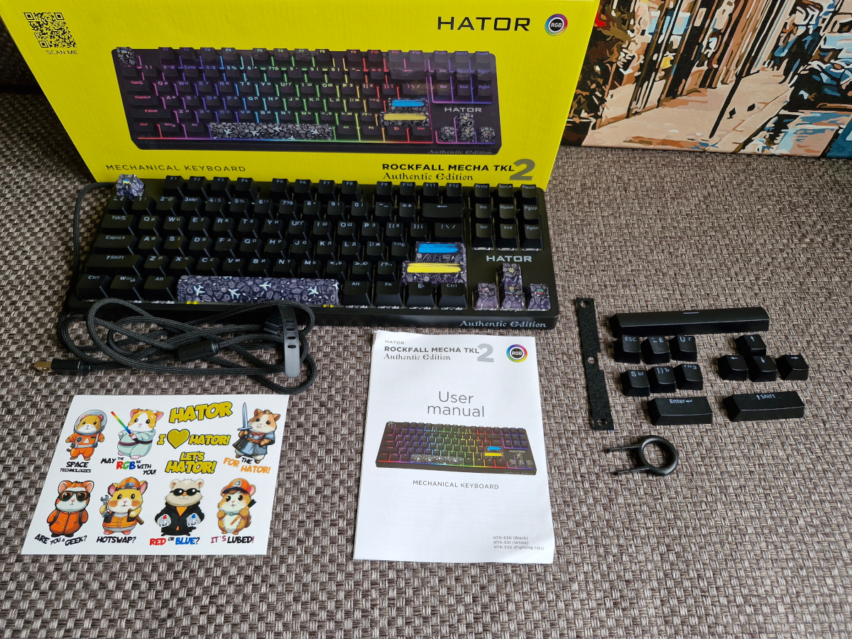 HATOR Rockfall 2 Mecha TKL Authentic Edition