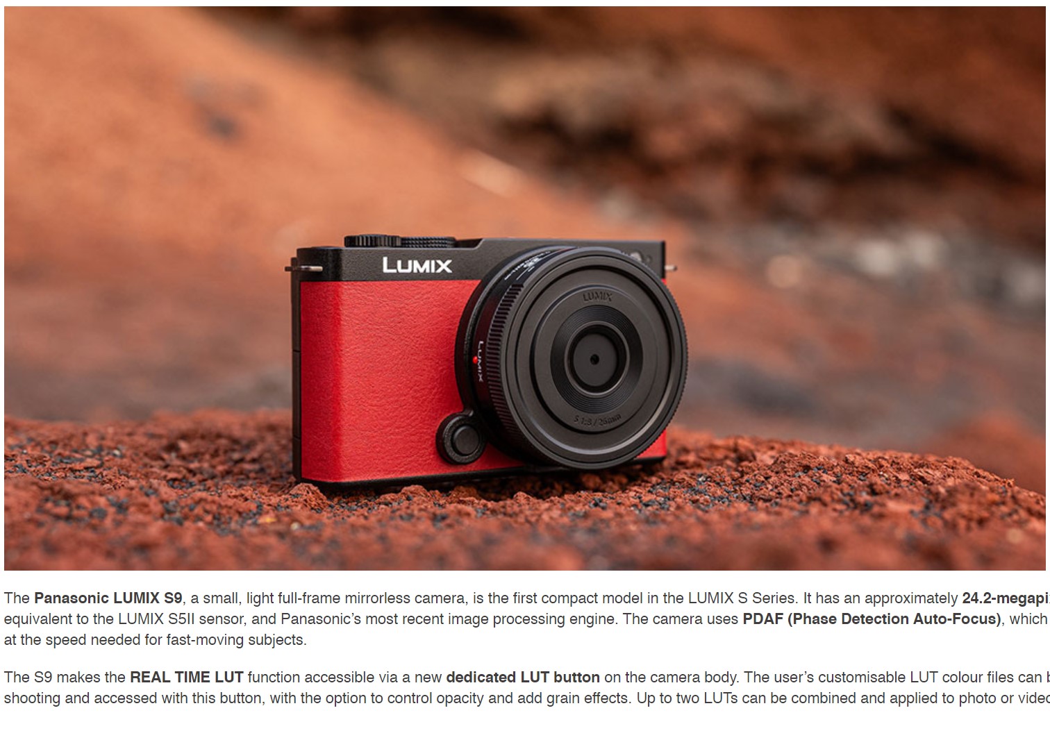 Panasonic Lumix S5 IIX Real Time LUT