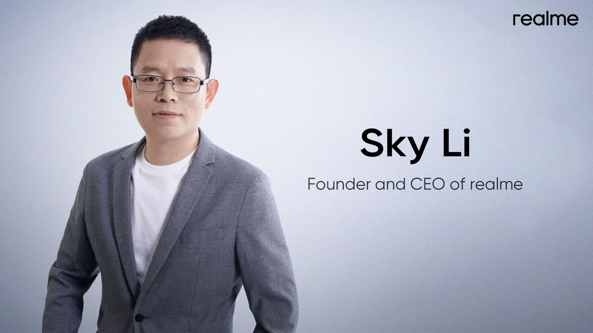 CEO realme, Sky Li