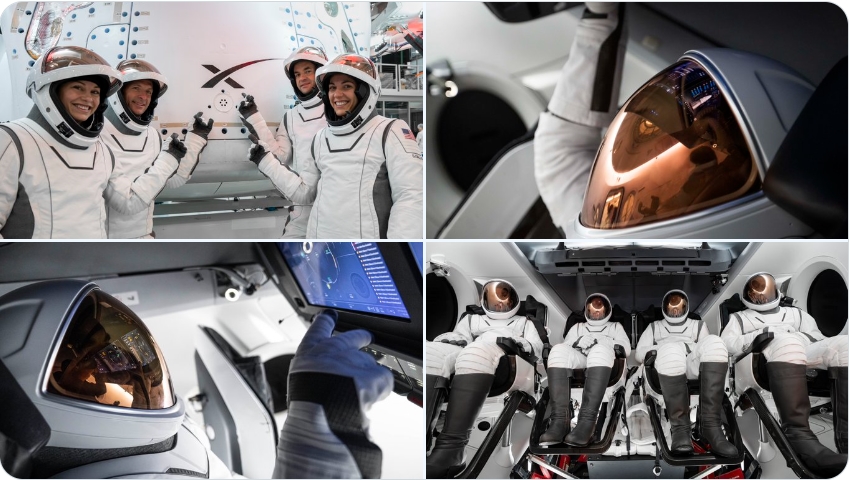 SpaceX Extravehicular Activity (EVA)