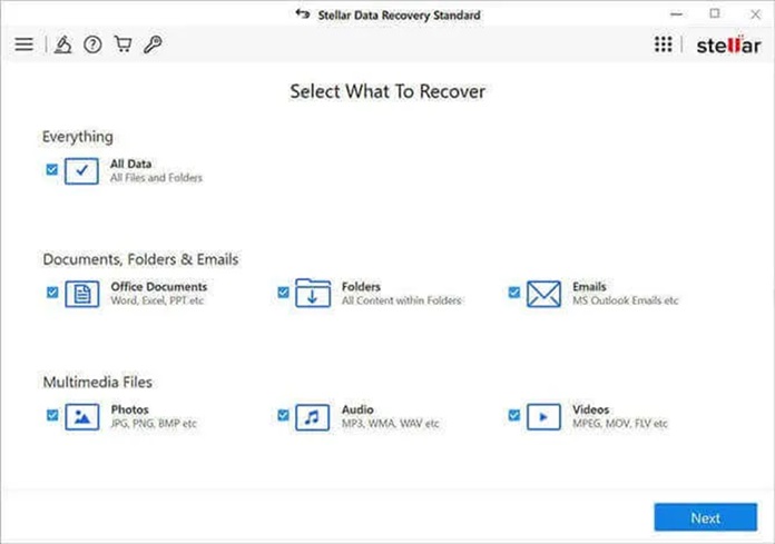 Stellar Data Recovery Tool