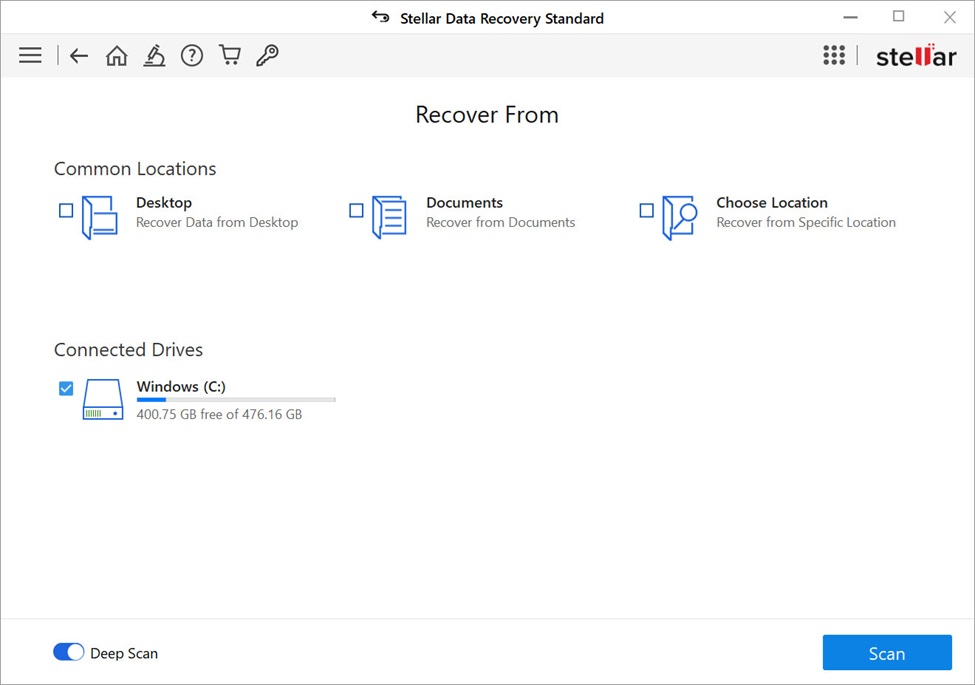 Stellar Data Recovery Tool