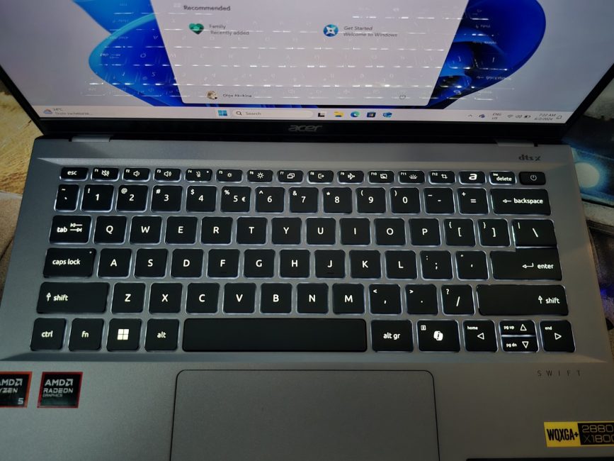 Acer Swift Go 14 AMD