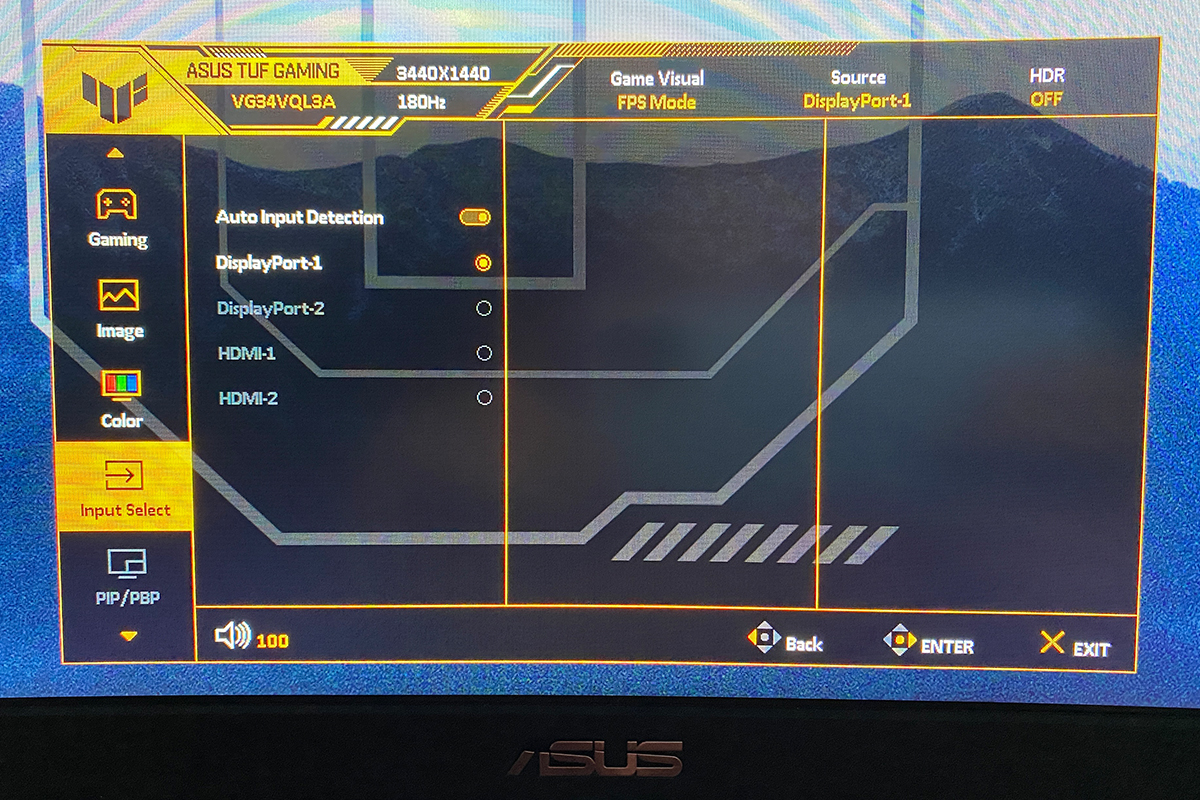 ASUS TUF Gaming VG34VQL3A