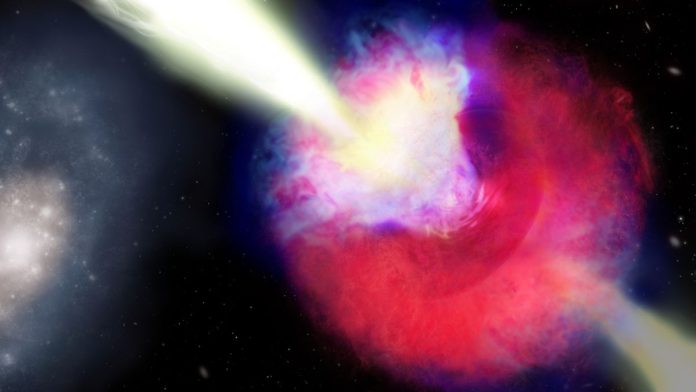 kilonova and a gamma-ray burst