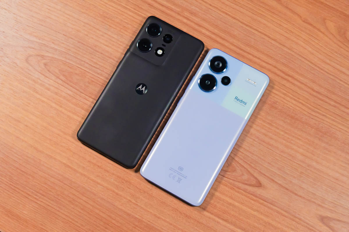 Motorola Edge 50 Pro vs Xiaomi Redmi Note 13 Pro+ 5G