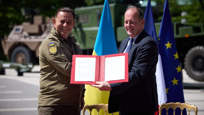 Ukraine and France licence agreement