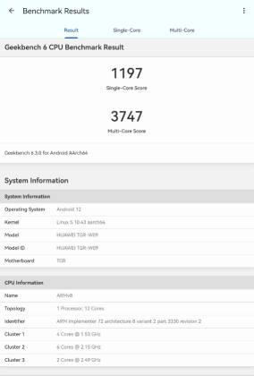 Huawei MatePad 11.5 PaperMatte Benchmark Wynks