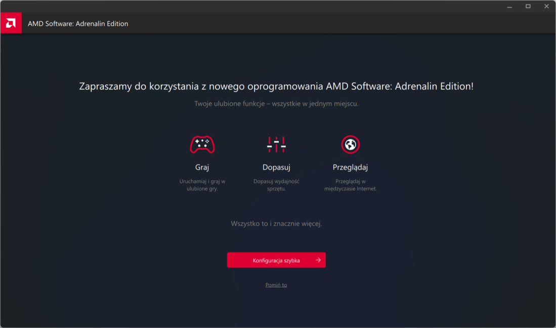 AMD Software: Adrenalin Edition