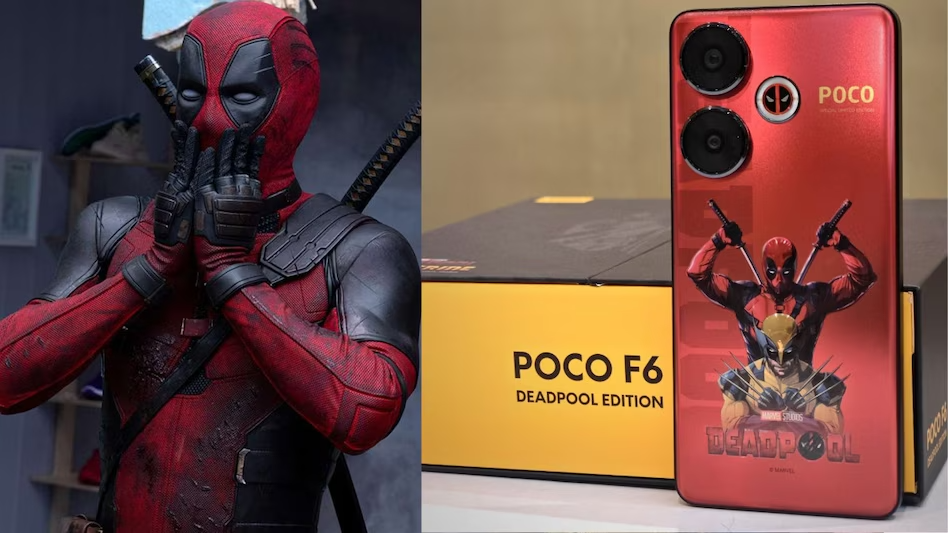 POCO F6 Deadpool special edition