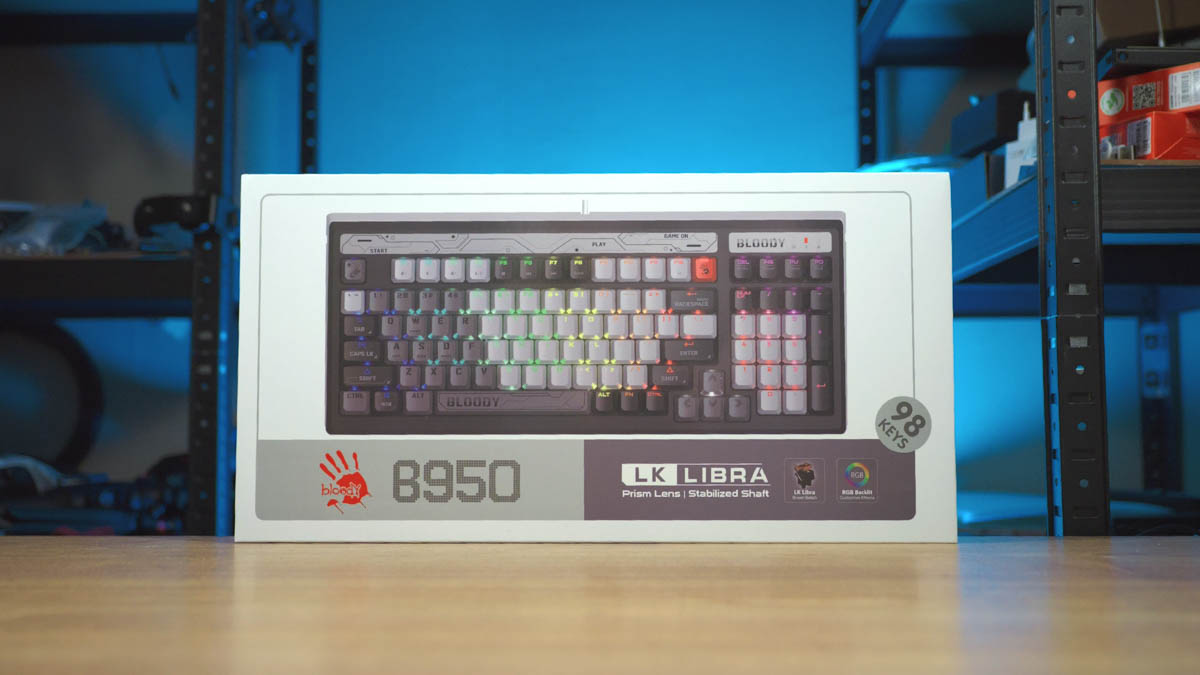 A4Tech Bloody B950 RGB Warrior Grey