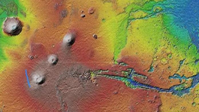 ESA Mars Express зробив найкращі з коли-небудь зроблених знімків гігантського "шраму" на поверхні Марса ESA Mars Express зробив найкращі з коли-небудь зроблених знімків гігантського "шраму" на поверхні Марса