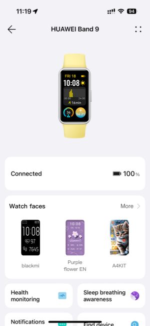 HUAWEI Band 9 app