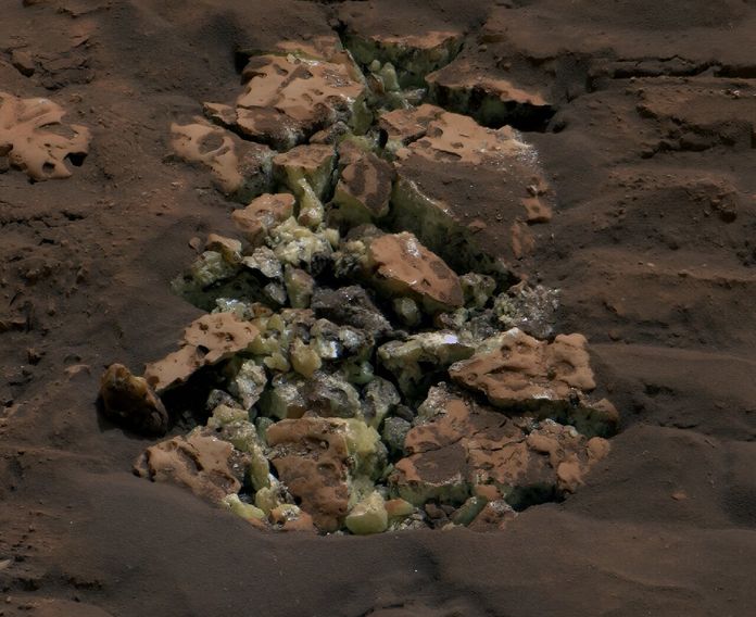 Ровер NASA Curiosity знайшов сюрприз у марсіанській породі