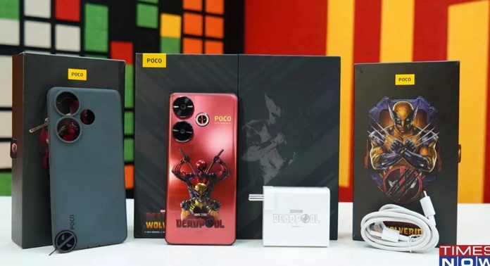 POCO F6 Deadpool special edition