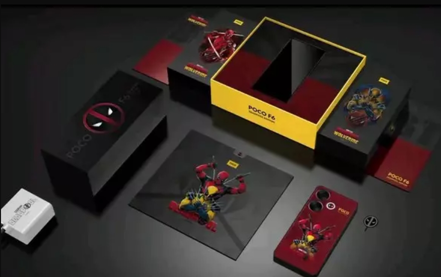 POCO F6 Deadpool special edition