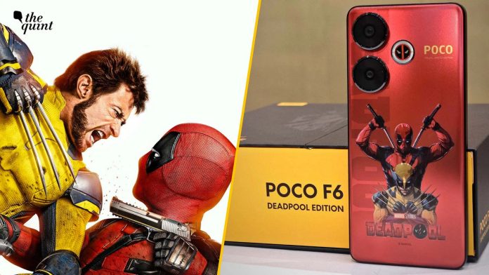 POCO F6 Deadpool special edition