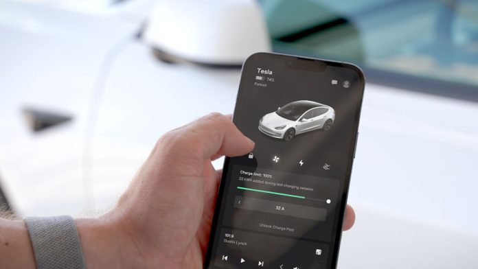 Tesla app