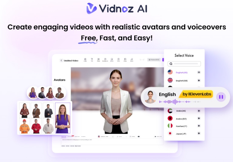 Vidnoz AI - Video Generator