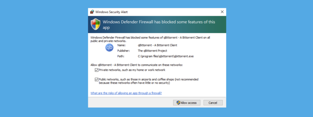 Windows Defender Firewall