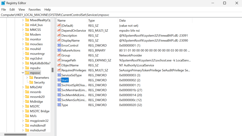 Windows Defender Firewall